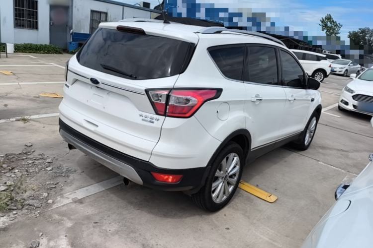 Used Ford Kuga 2017 EcoBoost 180 Four-Wheel Drive Luxury Wing Model Rear Right 45 Deg