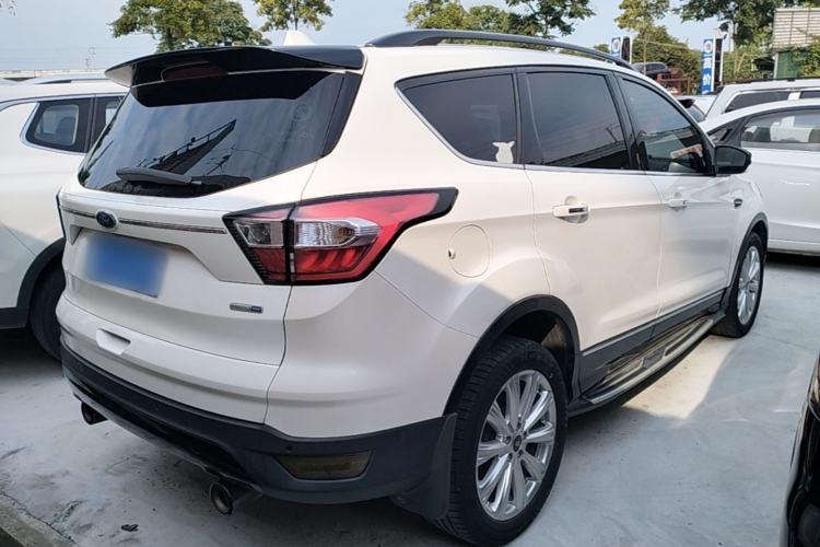 Used Ford Kuga 2017 EcoBoost 245 4x4 Prestige Edition Rear Right 45 Deg