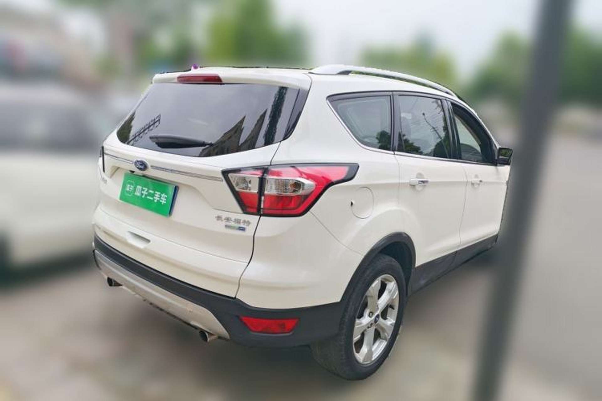 Used Ford Kuga 2017 EcoBoost 245 Four-Wheel Drive Platinum Edition Rear Right 45 Deg