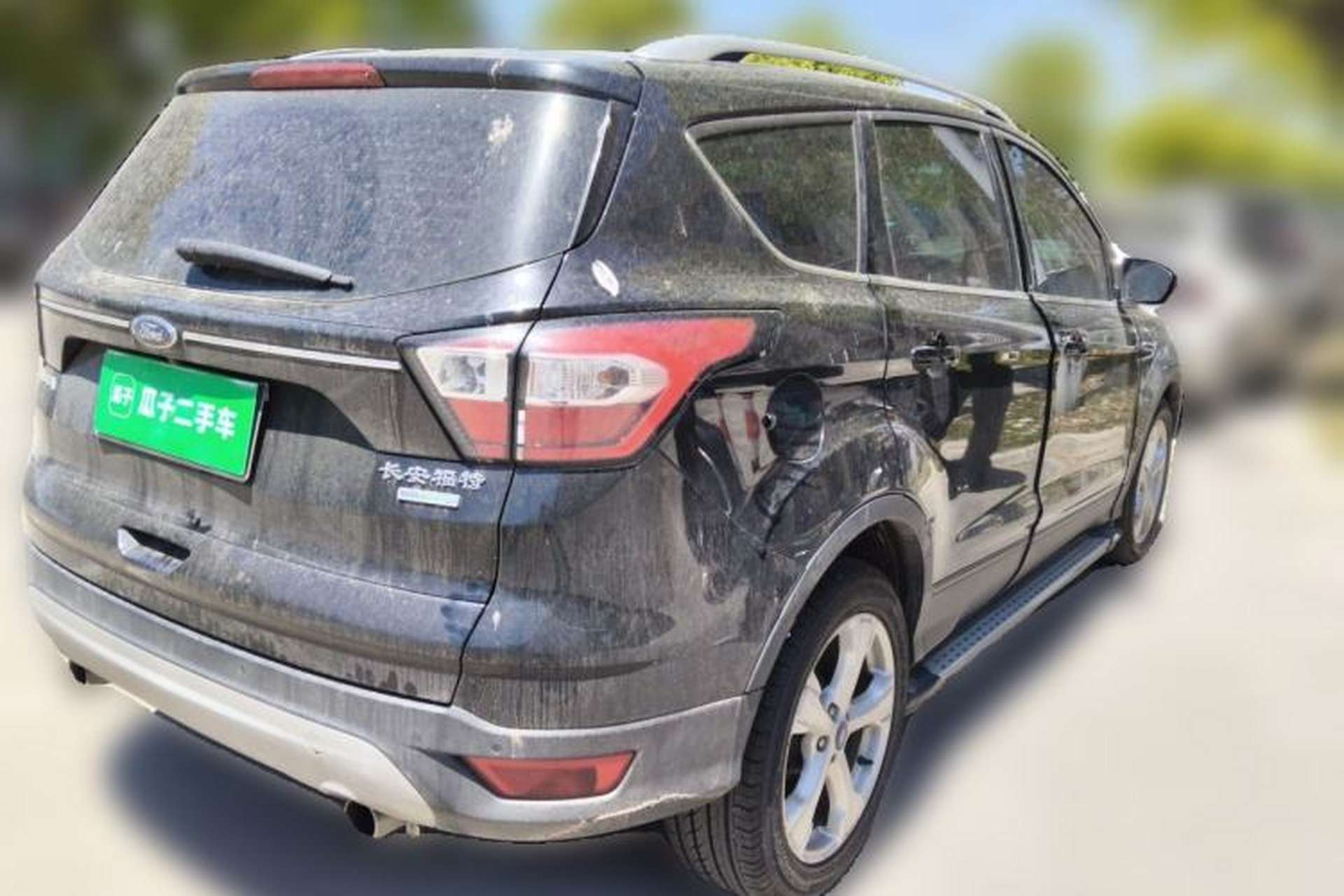 Used Ford Kuga 2017 EcoBoost 180 Two-Wheel-Drive Tiger Leap Model Rear Right 45 Deg
