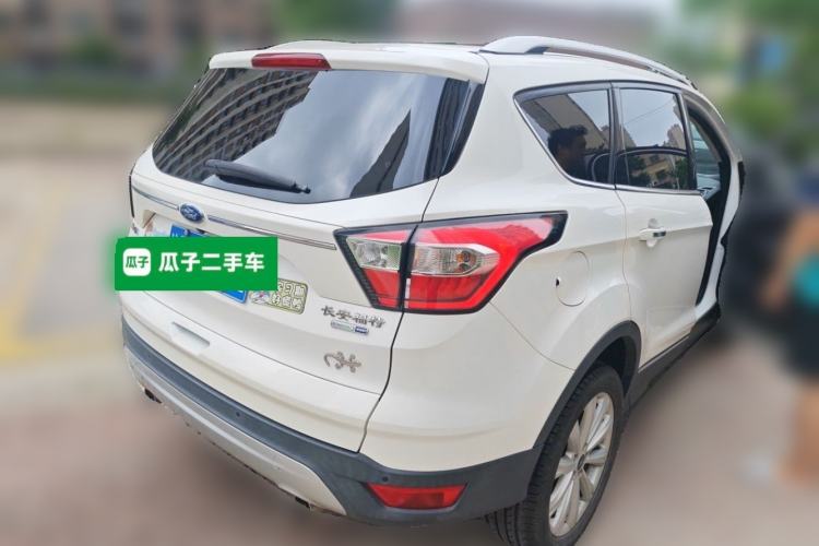 Used Ford Kuga 2017 EcoBoost 245 4x4 Prestige Edition Rear Right 45 Deg