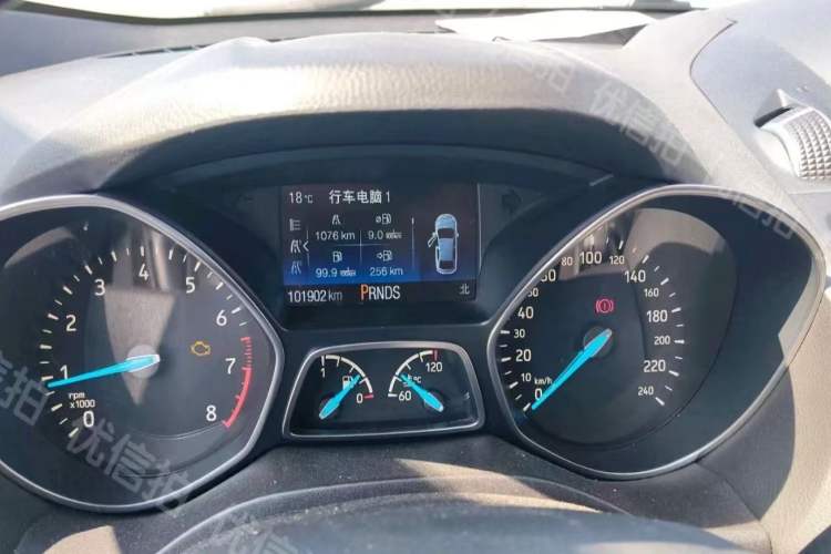 Used Ford Kuga 2017 EcoBoost 180 Two-Wheel-Drive Luxury Wing Edition Instrument Cluster