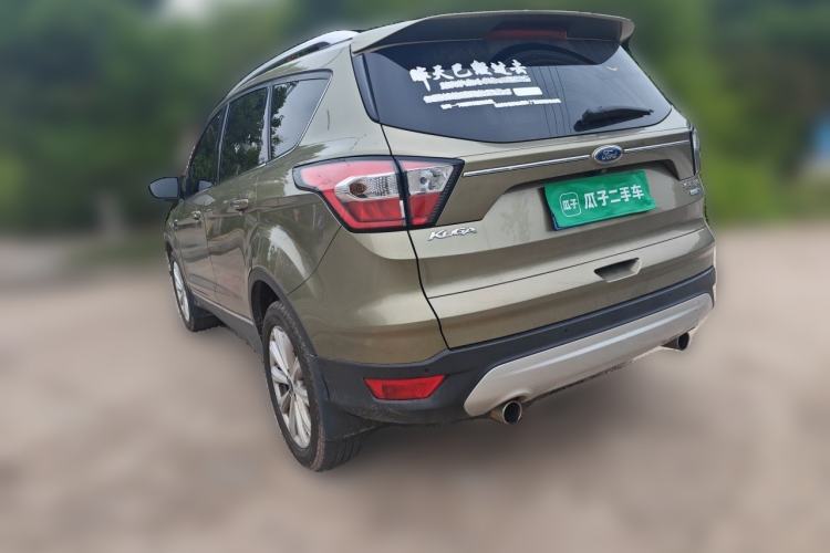 Used Ford Kuga 2017 EcoBoost 180 Four-Wheel Drive Luxury Wing Model Rear Left 45 Deg