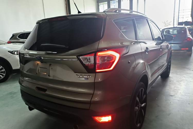 Used Ford Kuga 2017 EcoBoost 245 Four-Wheel-Drive Sport Model Rear Right 45 Deg