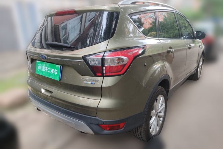 Used Ford Kuga 2017 EcoBoost 180 Four-Wheel Drive Luxury Wing Model Rear Right 45 Deg