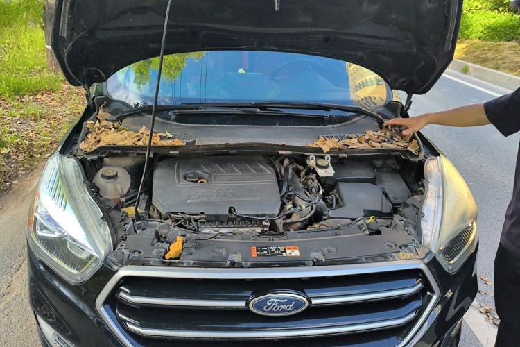 Used Ford Kuga 2018 EcoBoost 180 Two-Wheel-Drive Cognac Special Edition Engine Bay
