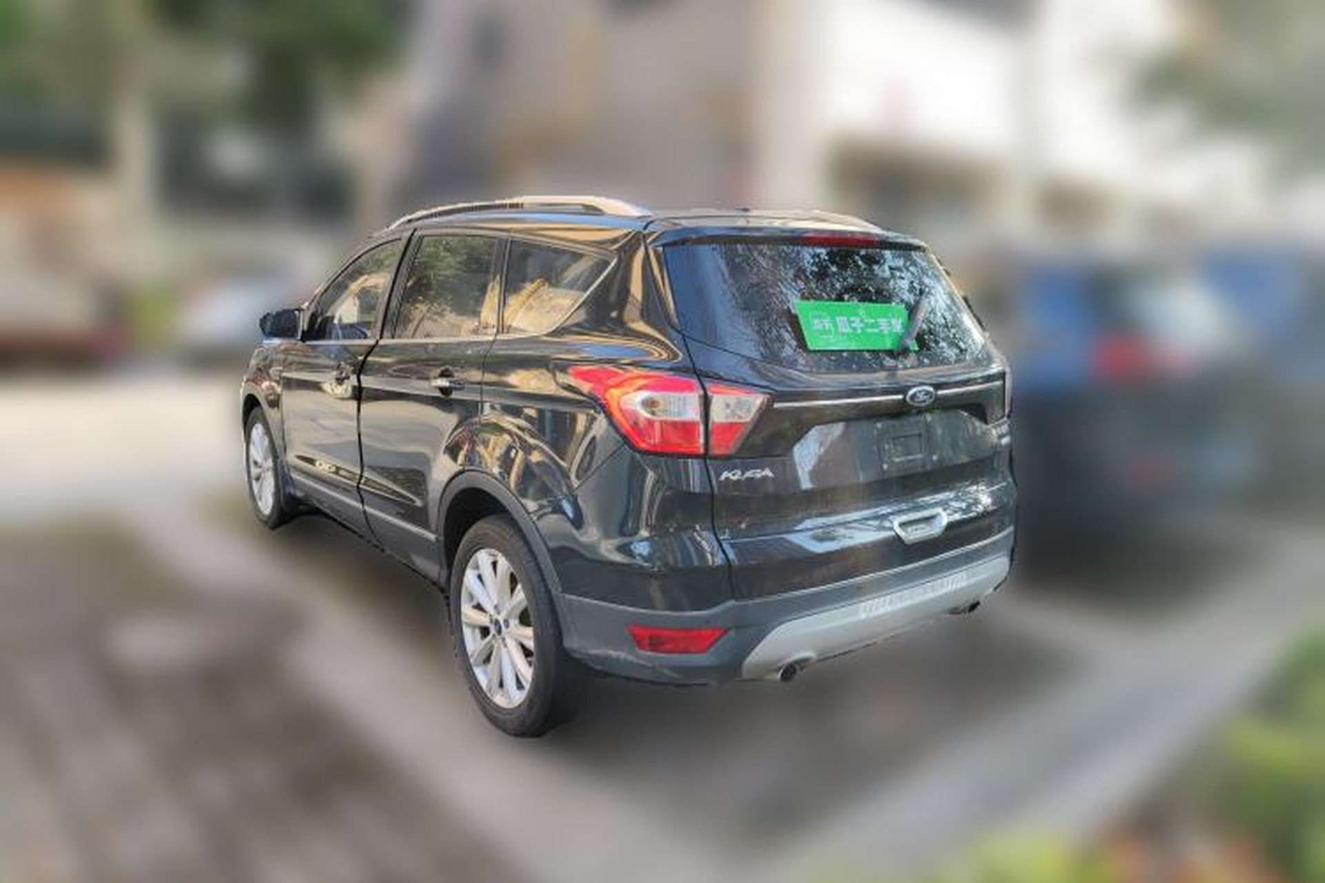 Used Ford Kuga 2018 EcoBoost 245 Four-Wheel Drive Luxury Wing Model Rear Left 45 Deg
