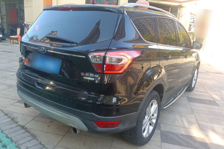 Used Ford Kuga 2018 Facelifted EcoBoost 180 Two-Wheel-Drive Platinum Wing Edition Rear Right 45 Deg