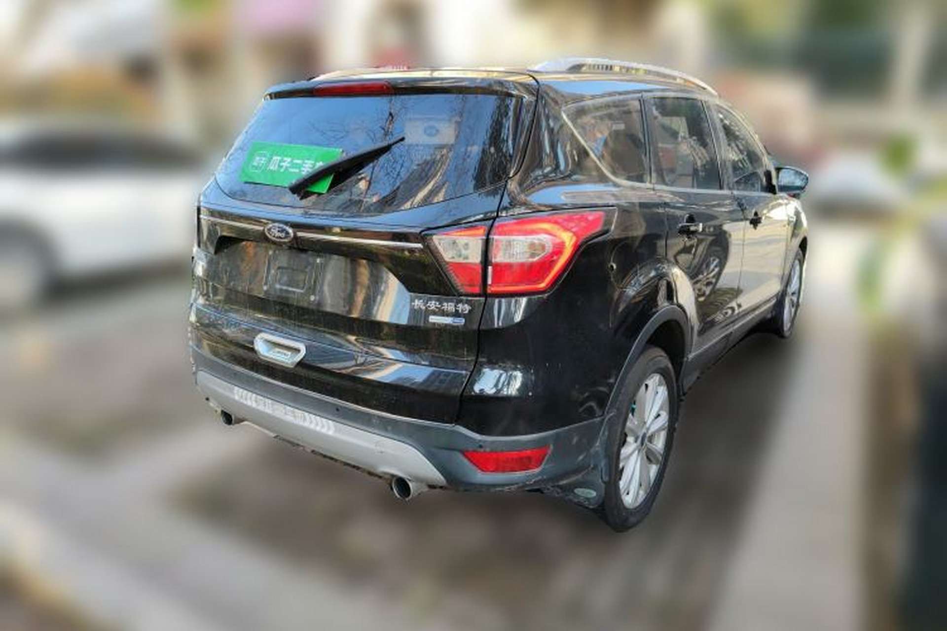 Used Ford Kuga 2018 EcoBoost 245 Four-Wheel Drive Luxury Wing Model Rear Right 45 Deg