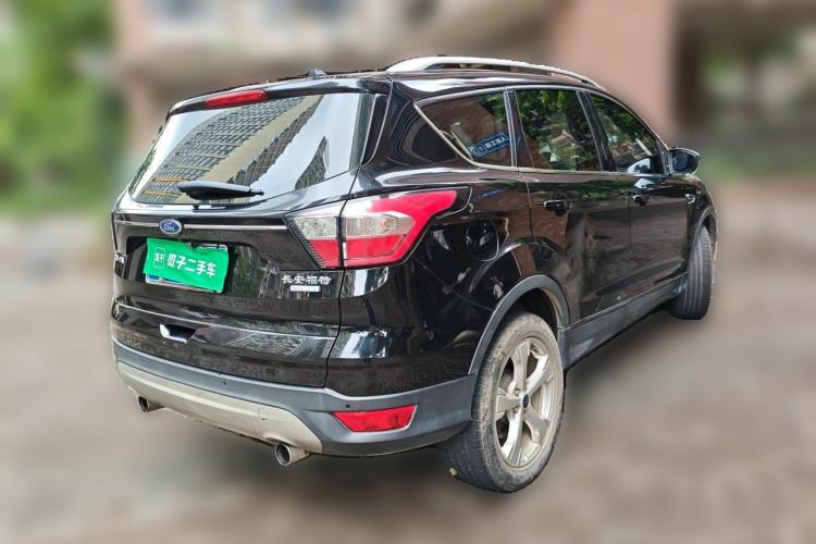 Used Ford Kuga 2018 EcoBoost 180 Two-Wheel-Drive Platinum Edition Rear Right 45 Deg