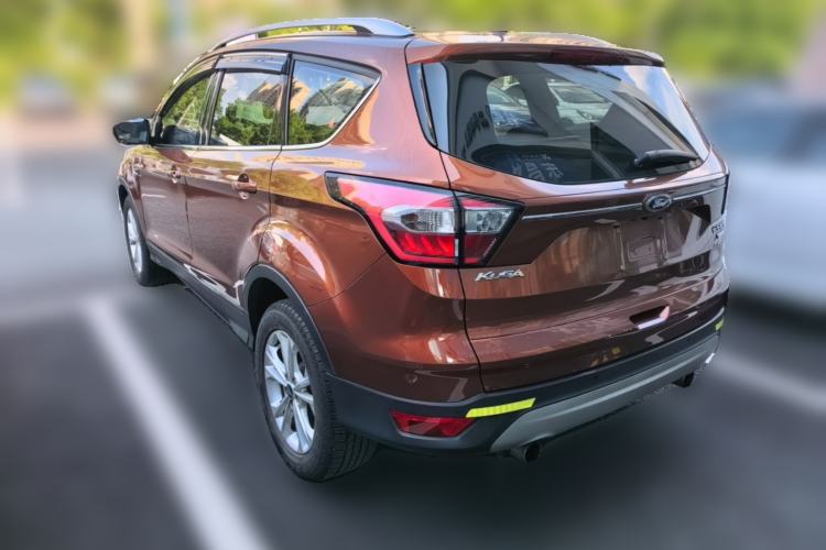 Used Ford Kuga 2018 Facelifted EcoBoost 180 Two-Wheel-Drive Platinum Wing Edition Rear Left 45 Deg