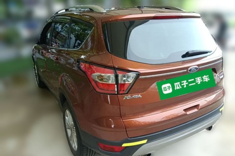 Used Ford Kuga 2018 Facelifted EcoBoost 180 Two-Wheel-Drive Platinum Wing Edition Rear Left 45 Deg