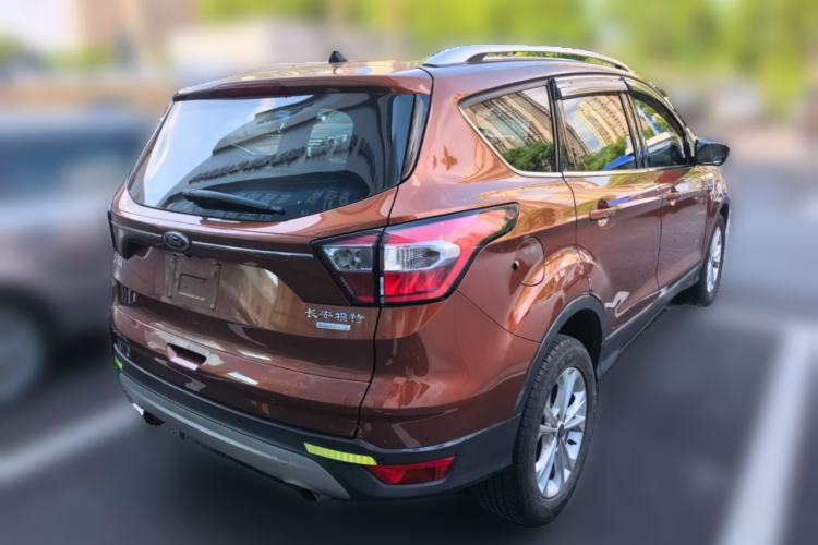 Used Ford Kuga 2018 Facelifted EcoBoost 180 Two-Wheel-Drive Platinum Wing Edition Rear Right 45 Deg