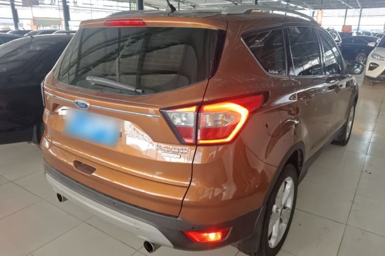 Used Ford Kuga 2018 EcoBoost 180 Two-Wheel-Drive Platinum Edition Rear Right 45 Deg