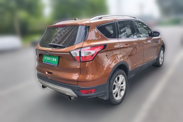 Used Ford Kuga 2018 EcoBoost 180 Two-Wheel-Drive Platinum Edition Rear Right 45 Deg