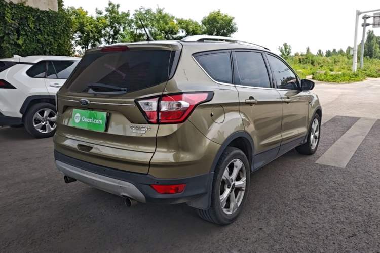 Used Ford Kuga 2018 EcoBoost 180 Two-Wheel-Drive Platinum Edition Rear Right 45 Deg