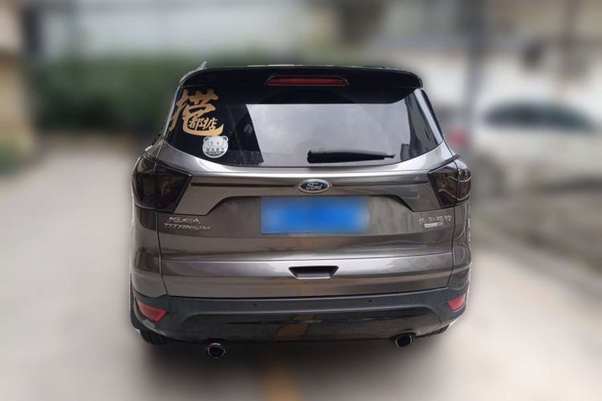 Used Ford Kuga 2018 Facelifted EcoBoost 245 Four-Wheel Drive Prestige Trim Rear