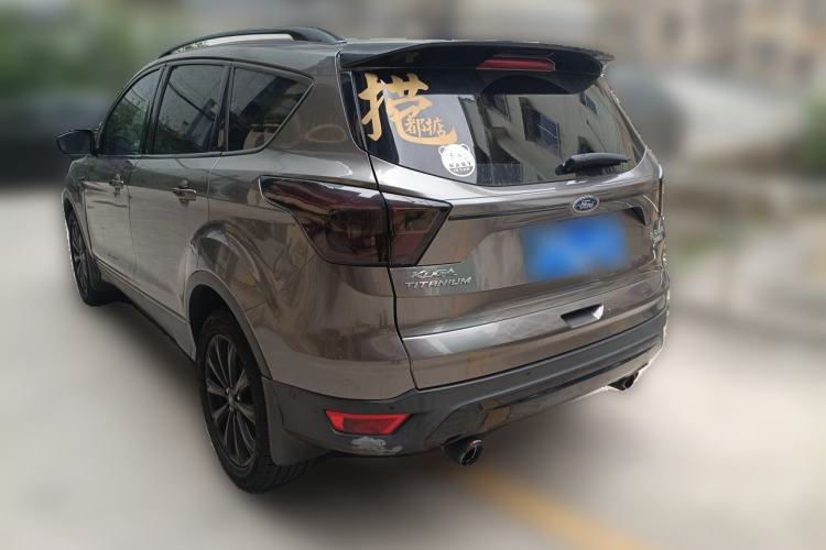 Used Ford Kuga 2018 Facelifted EcoBoost 245 Four-Wheel Drive Prestige Trim Rear Left 45 Deg