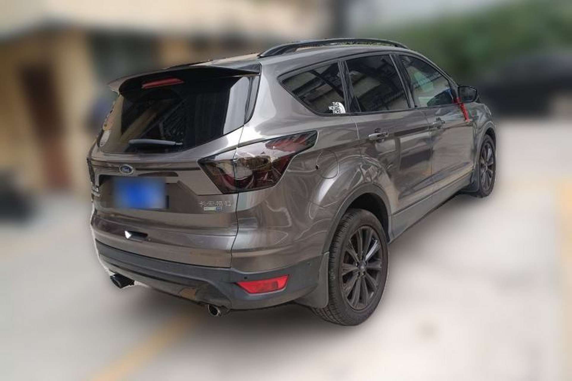 Used Ford Kuga 2018 Facelifted EcoBoost 245 Four-Wheel Drive Prestige Trim Rear Right 45 Deg