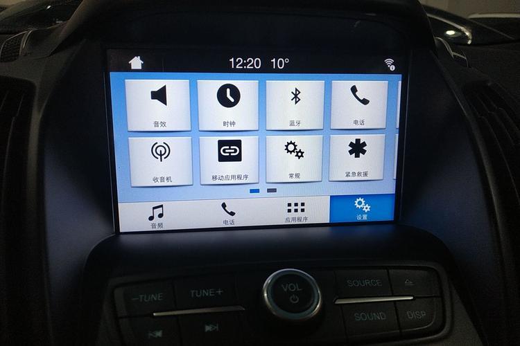 Used Ford Kuga 2018 EcoBoost 180 Four-Wheel Drive Luxury Wing Model Audio And AC Panel