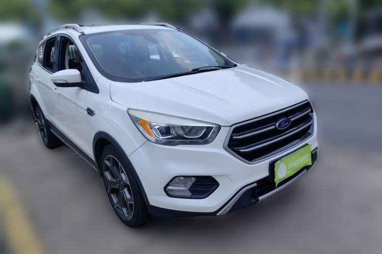 Used Ford Kuga 2018 EcoBoost 180 Two-Wheel-Drive Cognac Special Edition Front Right 45 Deg