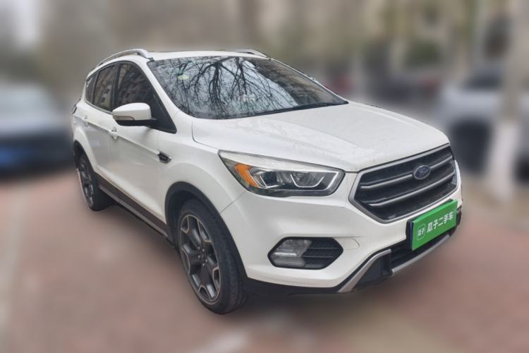 Used Ford Kuga 2018 EcoBoost 180 Two-Wheel-Drive Cognac Special Edition Front Right 45 Deg