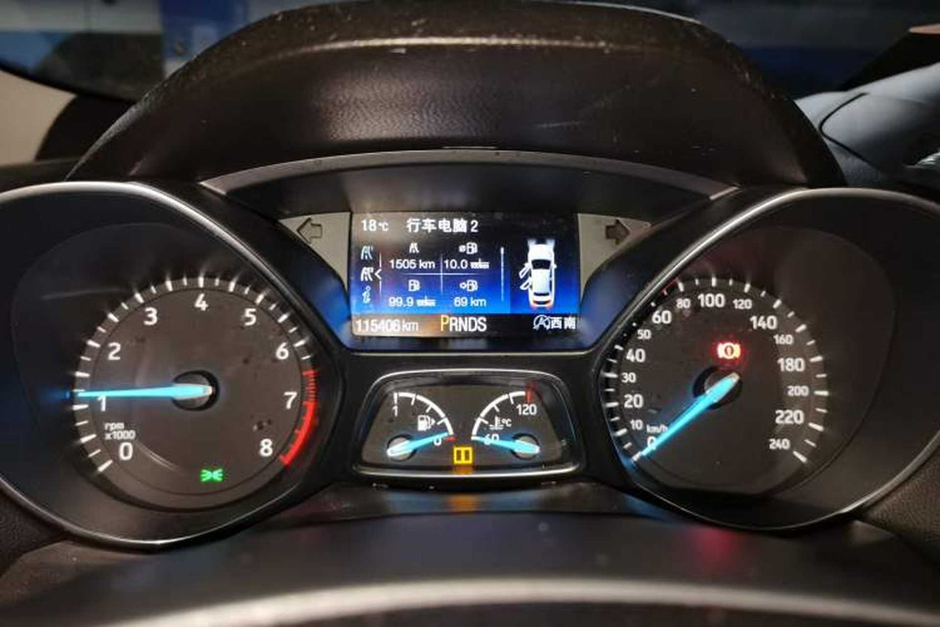 Used Ford Kuga 2018 EcoBoost 245 All-Wheel-Drive Sport Model Instrument Cluster