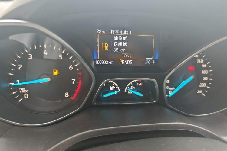 Used Ford Kuga 2018 EcoBoost 245 Four-Wheel Drive Luxury Wing Model Odometer Close Up