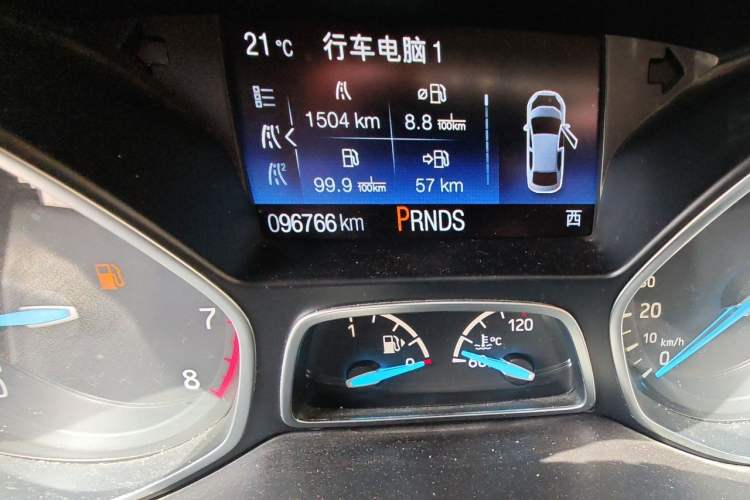 Used Ford Kuga 2018 EcoBoost 180 Two-Wheel-Drive Luxury Wing Edition Odometer Close Up