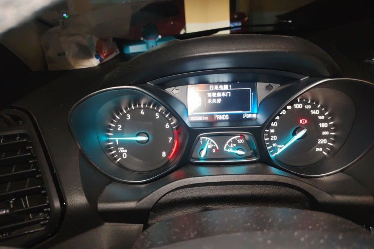 Used Ford Kuga 2018 EcoBoost 245 Four-Wheel Drive Luxury Wing Model Odometer Close Up
