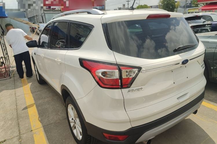Used Ford Kuga 2018 Facelifted EcoBoost 180 Two-Wheel-Drive Platinum Wing Edition Rear Left 45 Deg