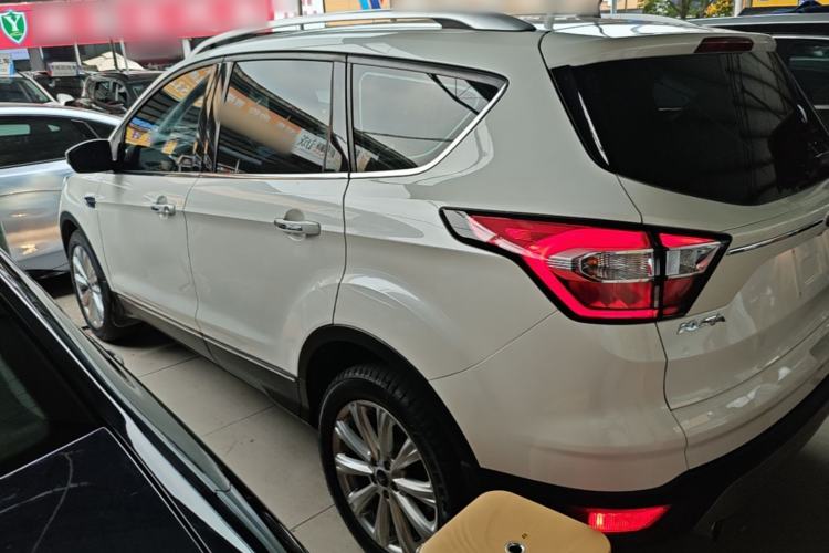 Used Ford Kuga 2018 EcoBoost 245 Four-Wheel Drive Luxury Wing Model Rear Left 45 Deg
