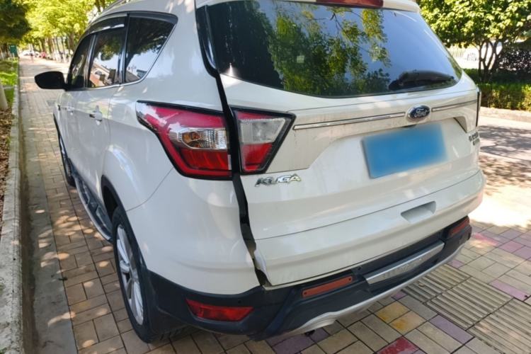 Used Ford Kuga 2018 EcoBoost 180 Two-Wheel-Drive Luxury Wing Edition Rear Left 45 Deg