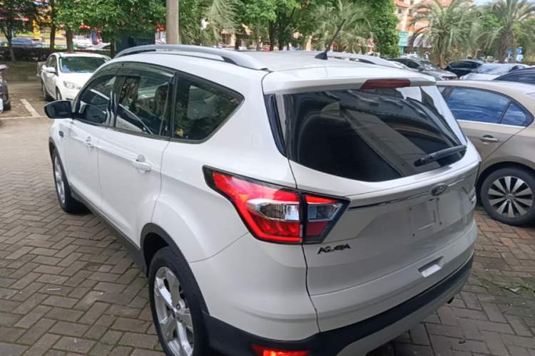 Used Ford Kuga 2018 Facelifted EcoBoost 180 Two-Wheel Drive Luxury Wing Edition Rear Left 45 Deg