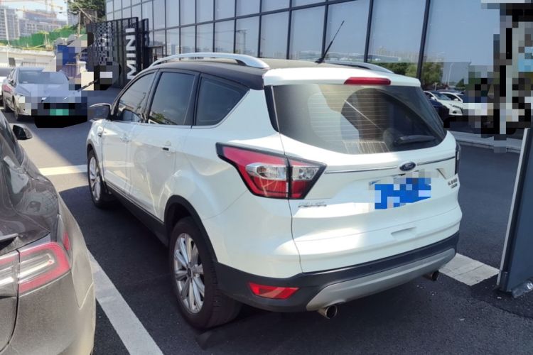 Used Ford Kuga 2018 Facelift EcoBoost 245 Four-Wheel Drive Luxury Wing Model Rear Left 45 Deg