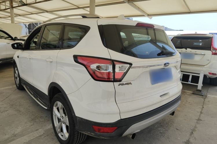 Used Ford Kuga 2018 EcoBoost 180 Two-Wheel-Drive Elite Trim Rear Left 45 Deg