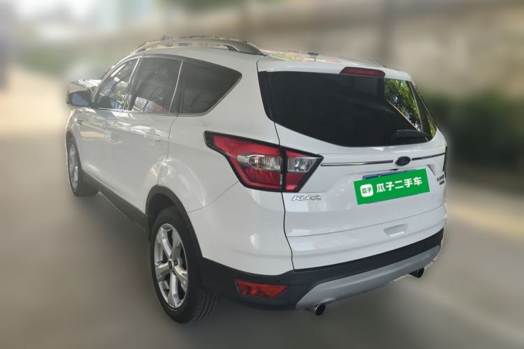 Used Ford Kuga 2018 Facelifted EcoBoost 180 Two-Wheel-Drive Platinum Wing Edition Rear Left 45 Deg