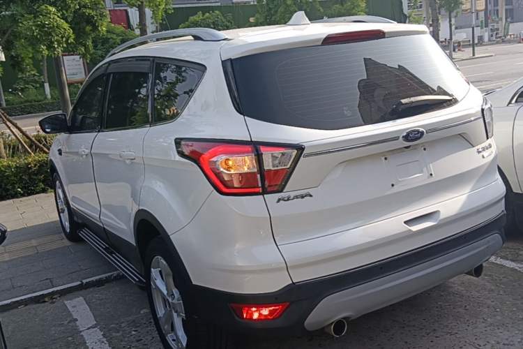 Used Ford Kuga 2018 EcoBoost 180 Two-Wheel-Drive Platinum Edition Rear Left 45 Deg