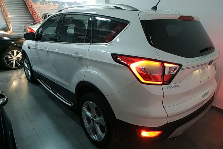 Used Ford Kuga 2018 EcoBoost 180 Two-Wheel-Drive Platinum Edition Rear Left 45 Deg