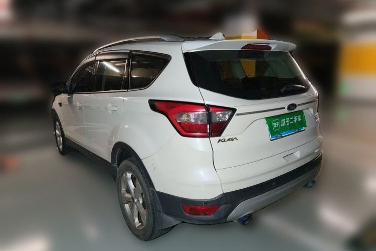 Used Ford Kuga 2018 EcoBoost 180 Two-Wheel-Drive Elite Trim Rear Left 45 Deg