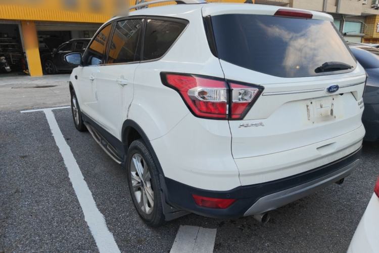 Used Ford Kuga 2018 Facelifted EcoBoost 180 Two-Wheel-Drive Platinum Wing Edition Rear Left 45 Deg