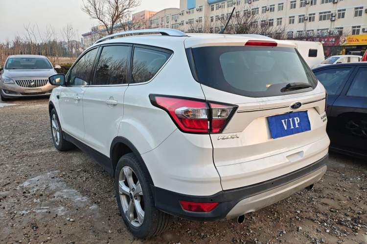 Used Ford Kuga 2018 EcoBoost 180 Two-Wheel-Drive Platinum Edition Rear Left 45 Deg