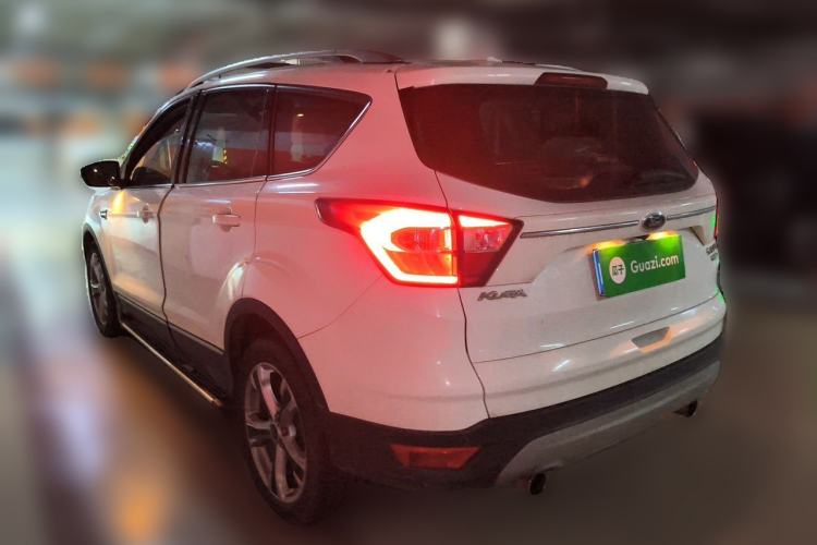 Used Ford Kuga 2018 Facelifted EcoBoost 180 Two-Wheel Drive Luxury Wing Edition Rear Left 45 Deg