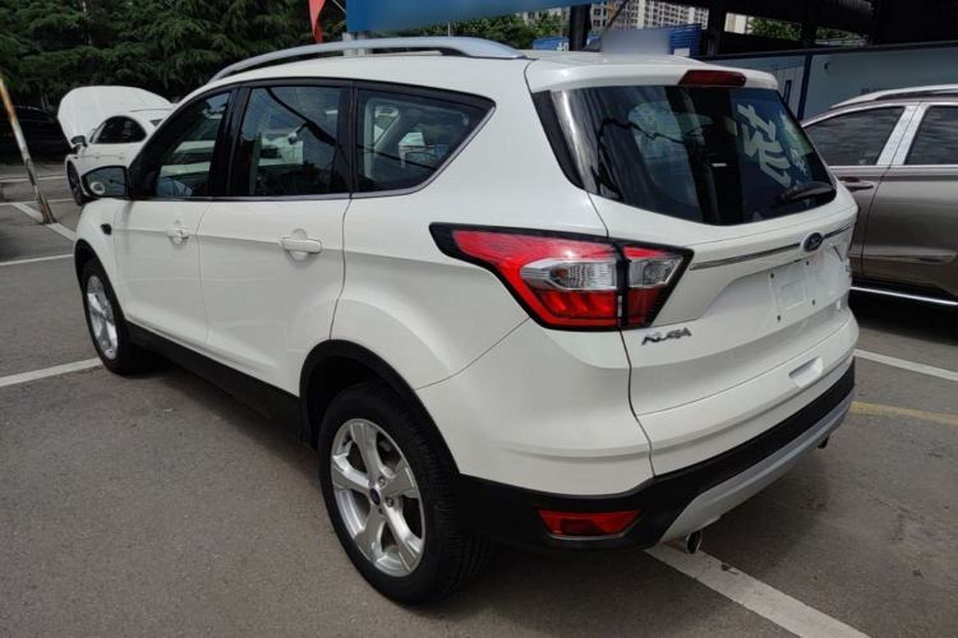 Used Ford Kuga 2018 EcoBoost 180 Two-Wheel-Drive Platinum Edition Rear Left 45 Deg