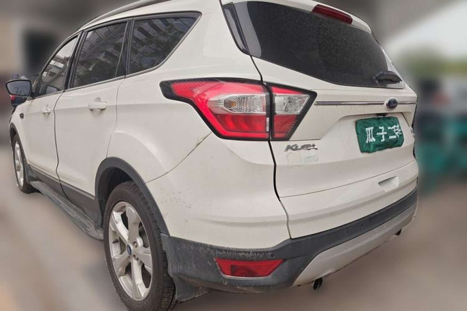 Used Ford Kuga 2018 Facelifted EcoBoost 180 Two-Wheel Drive Luxury Wing Edition Rear Left 45 Deg