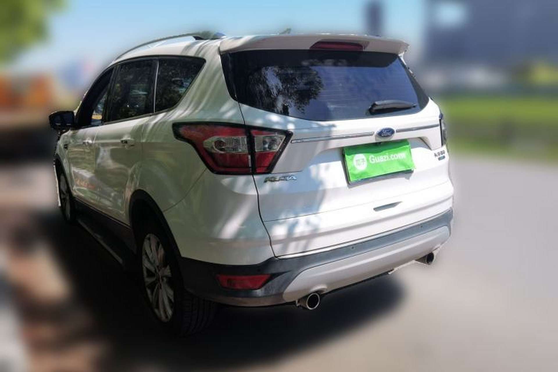 Used Ford Kuga 2018 EcoBoost 245 Four-Wheel Drive Luxury Wing Model Rear Left 45 Deg