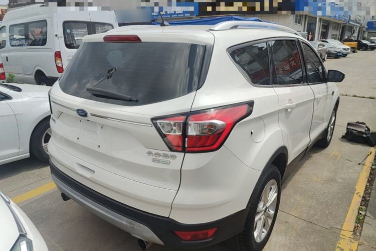 Used Ford Kuga 2018 Facelifted EcoBoost 180 Two-Wheel-Drive Platinum Wing Edition Rear Right 45 Deg