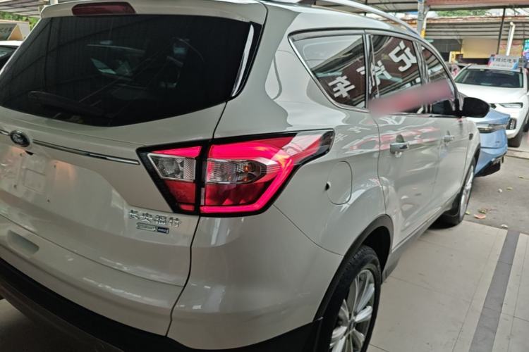 Used Ford Kuga 2018 EcoBoost 245 Four-Wheel Drive Luxury Wing Model Rear Right 45 Deg