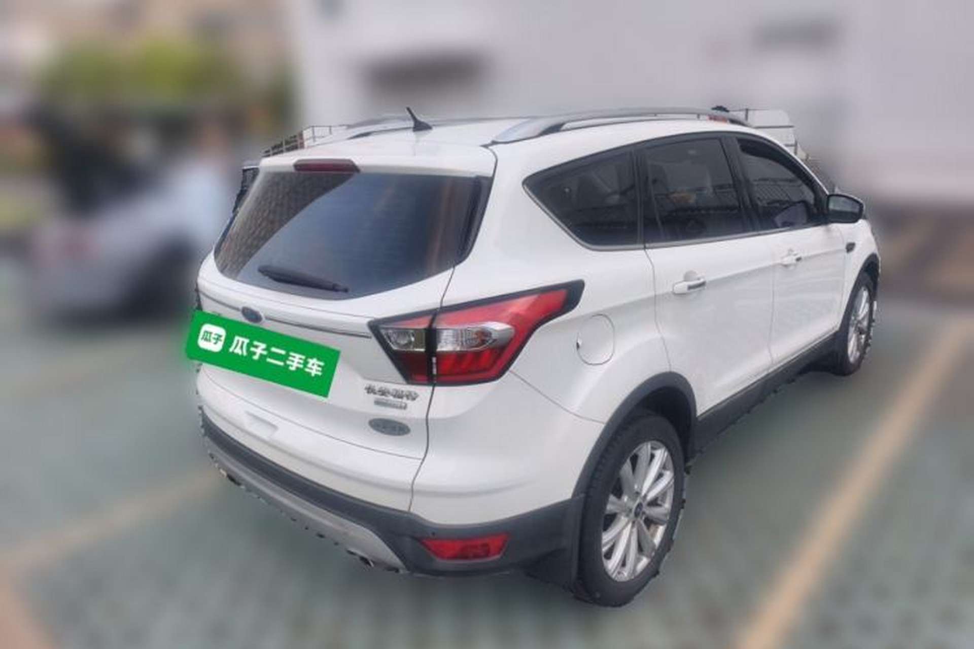 Used Ford Kuga 2018 EcoBoost 180 Two-Wheel-Drive Luxury Wing Edition Rear Right 45 Deg