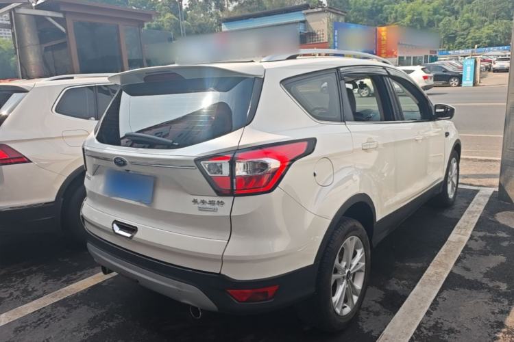 Used Ford Kuga 2018 Facelifted EcoBoost 180 Two-Wheel-Drive Platinum Wing Edition Rear Right 45 Deg